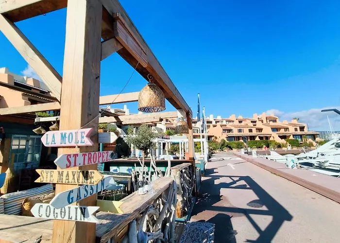 Apartman Marcogcani - Golfe De St-tropez - Vue Imprenable Et Acces Direct Au Port